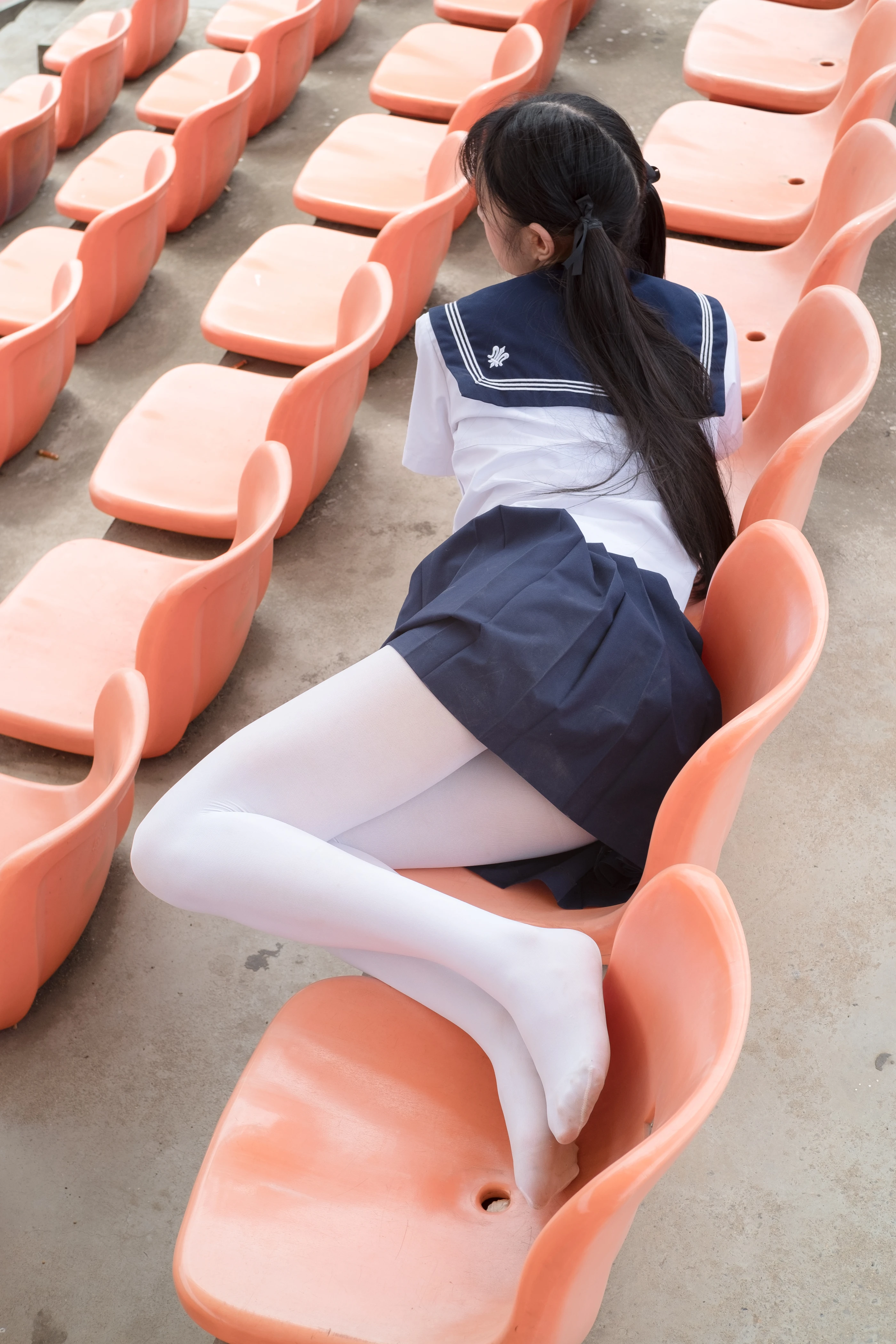 森萝财团 [BETA-004] 高中女生JK白丝外拍 [113P]插图4